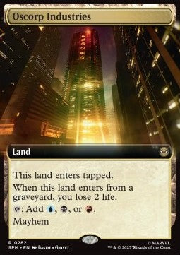 Oscorp Industries - Marvel's Spider-Man: Extras (Rare) [XSPM-282]