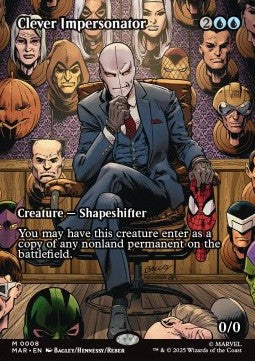 Clever Impersonator - Marvel's Spider-Man: Source Material Cards (Mythic) [MAR-8]