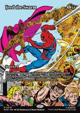 Feed the Swarm - Marvel's Spider-Man: Source Material Cards (Mythic) [MAR-16]