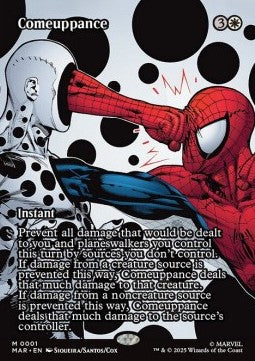 Comeuppance - Marvel's Spider-Man: Source Material Cards (Mythic) [MAR-12]