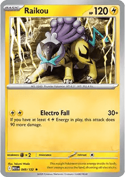 Raikou - Mega Evolution (Rare) [MEG-048]