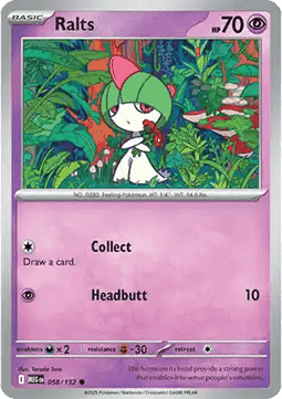 Ralts - Mega Evolution (Common) [MEG-058]