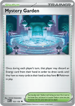 Mystery Garden - Mega Evolution (Uncommon) [MEG-122]