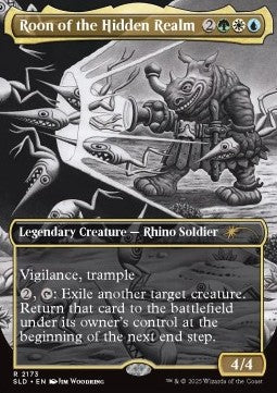 Roon of the Hidden Realm (V.1) - Secret Lair Drop Series: Secret Scare Superdrop (Rare) [SLDSSS-2173]