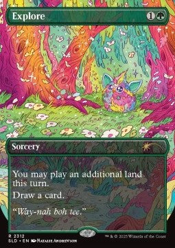 Explore (V.1) - Secret Lair Drop Series: Secret Scare Superdrop (Rare) [SLDSSS-2312]