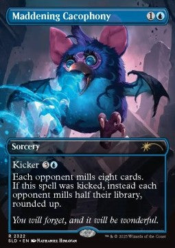 Maddening Cacophony (V.1) - Secret Lair Drop Series: Secret Scare Superdrop (Rare) [SLDSSS-2322]