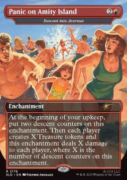 Descent into Avernus (V.1) - Secret Lair Drop Series: Secret Scare Superdrop (Rare) [SLDSSS-2176]