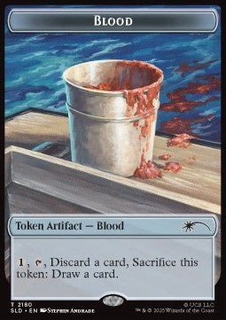 Blood Token - Secret Lair Drop Series: Secret Scare Superdrop (Time Shifted) [SLDSSS-2180]