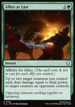 Allies at Last - Magic: The Gathering | Avatar: The Last Airbender (Uncommon) [TLA-164]