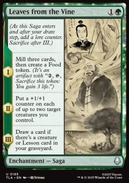 Leaves from the Vine - Magic: The Gathering | Avatar: The Last Airbender (Uncommon) [TLA-185]
