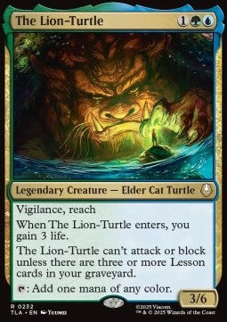 The Lion-Turtle - Magic: The Gathering | Avatar: The Last Airbender (Rare) [TLA-232]