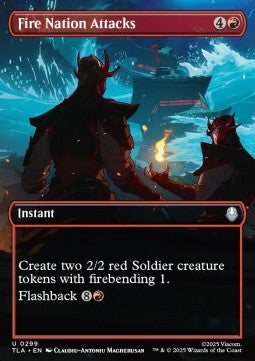 Fire Nation Attacks - Magic: The Gathering | Avatar: The Last Airbender: Extras (Uncommon) [XTLA-299]