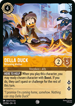 Della Duck - Returning Mother - Whispers in the Well (Common) [10WHI-022]