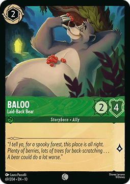 Baloo - Laid-Back Bear - Whispers in the Well (Common) [10WHI-069]