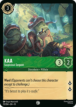 Kaa - Suspicious Serpent - Whispers in the Well (Common) [10WHI-072]