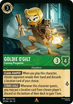 Goldie O'Gilt - Cunning Prospector - Whispers in the Well (Rare) [10WHI-087]