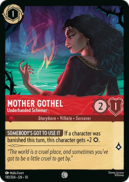Mother Gothel - Underhanded Schemer - Whispers in the Well (Common) [10WHI-110]