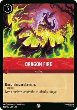 Dragon Fire - Whispers in the Well (Common) [10WHI-133]