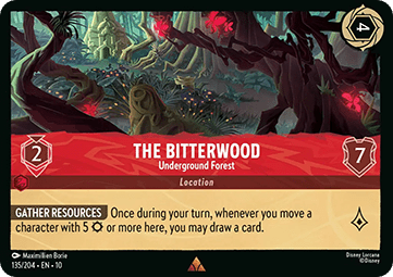 The Bitterwood - Underground Forest - Whispers in the Well (Rare) [10WHI-135]