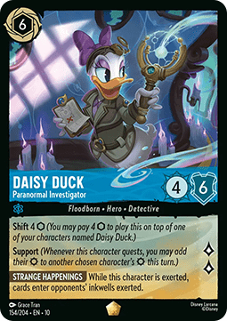 Daisy Duck - Paranormal Investigator - Whispers in the Well (Legendary) [10WHI-154]