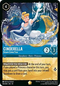 Cinderella - Dream Come True (V.1) - Whispers in the Well (Legendary) [10WHI-155]