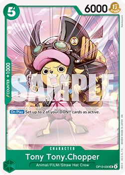 Tony Tony.Chopper (OP13-030) - Carrying on his Will (Uncommon) [OP13-030]