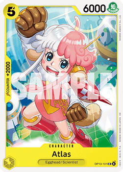 Atlas (OP13-101) - Carrying on his Will (Uncommon) [OP13-101]