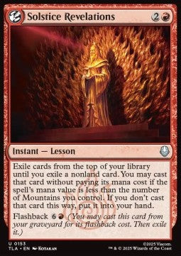 Solstice Revelations - Magic: The Gathering | Avatar: The Last Airbender (Uncommon) [TLA-153]