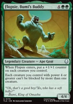 Flopsie, Bumi's Buddy - Magic: The Gathering | Avatar: The Last Airbender (Uncommon) [TLA-179]