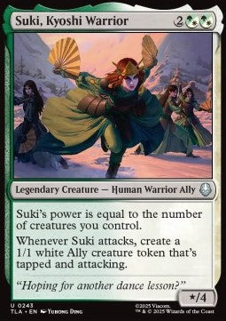 Suki, Kyoshi Warrior - Magic: The Gathering | Avatar: The Last Airbender (Uncommon) [TLA-243]