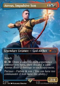 Atreus, Impulsive Son - Secret Lair Drop Series: Secret Lair x PlayStation (Mythic) [SLDPS-2212]