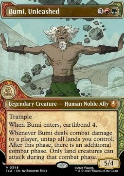 Bumi, Unleashed - Magic: The Gathering | Avatar: The Last Airbender: Extras (Mythic) [XTLA-348]