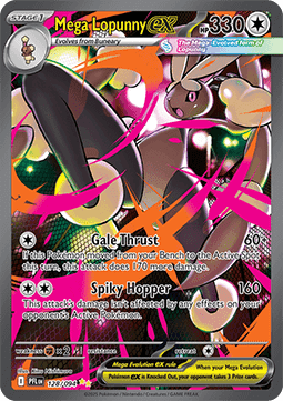 Mega Lopunny ex - Phantasmal Flames (Special Illustration Rare) [PFL-128]