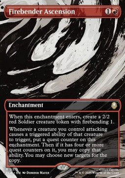 Firebender Ascension - Magic: The Gathering | Avatar: The Last Airbender: Extras (Rare) [XTLA-312]