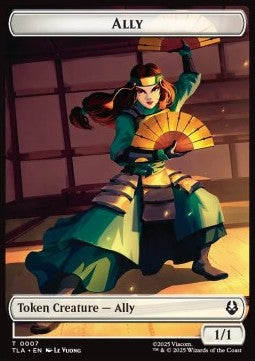 Ally Token (W 1/1) // Clue Token (V.4) - Magic: The Gathering | Avatar: The Last Airbender: Tokens (Token) [TTLA-T 7/18]