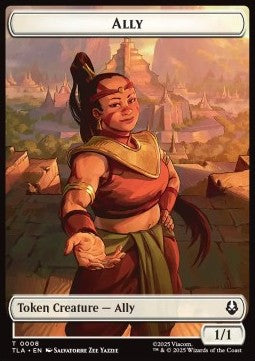 Ally Token (W 1/1) // Clue Token (V.5) - Magic: The Gathering | Avatar: The Last Airbender: Tokens (Token) [TTLA-T 8/16]