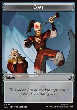 Copy Token // Spirit Token (C 1/1) - Magic: The Gathering | Avatar: The Last Airbender: Tokens (Token) [TTLA-T 1/3]