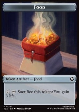 Food Token // Dragon Token (R 4/4 Flying, firebending 4) - Magic: The Gathering | Avatar: The Last Airbender: Tokens (Token) [TTLA-T 19/9]