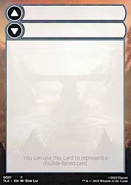 Double-Faced Helper Card - Magic: The Gathering | Avatar: The Last Airbender: Tokens (Token) [TTLA-F1]