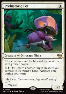 Prehistoric Pet - Teenage Mutant Ninja Turtles (Rare) [TMT-22]