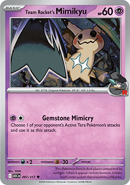 Team Rocket's Mimikyu - Ascended Heroes (Uncommon) [ASC-097]