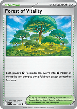 Forest of Vitality - Ascended Heroes (Uncommon) [ASC-188]