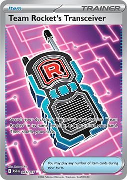 Team Rocket's Transceiver - Ascended Heroes (Ultra Rare) [ASC-263]