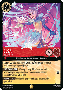 Elsa - Ice Artisan (V.1) - Winterspell (Legendary) [11WSP-123]