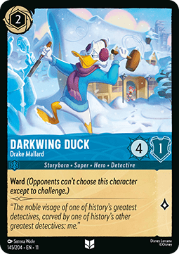 Darkwing Duck - Drake Mallard - Winterspell (Uncommon) [11WSP-145]