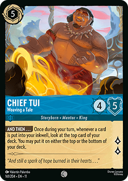 Chief Tui - Weaving a Tale - Winterspell (Common) [11WSP-161]