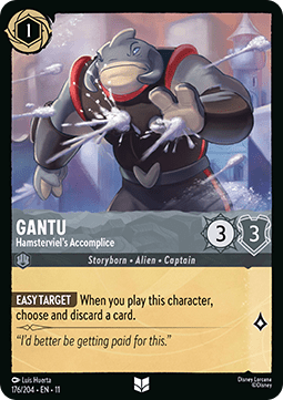 Gantu - Hamsterviel's Accomplice - Winterspell (Uncommon) [11WSP-176]