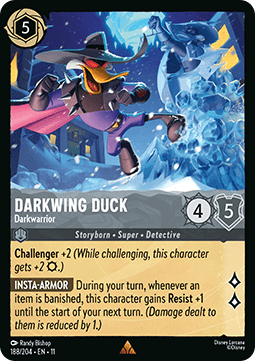 Darkwing Duck - Darkwarrior - Winterspell (Rare) [11WSP-188]