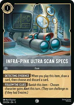 Infra-Pink Ultra Scan Specs - Winterspell (Common) [11WSP-201]