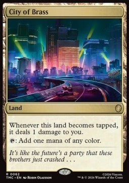 City of Brass - Commander: Teenage Mutant Ninja Turtles (Rare) [TMC-62]